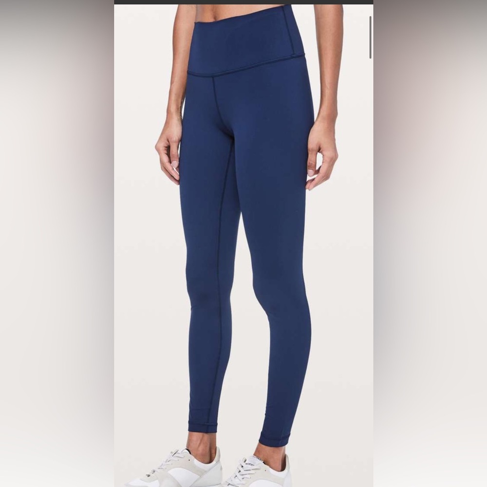 Lululemon Wunder Under High-Waist Tight Nulux 28” Leggings— True Navy
